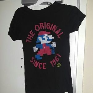 A Super Mario Brothers t-shirt